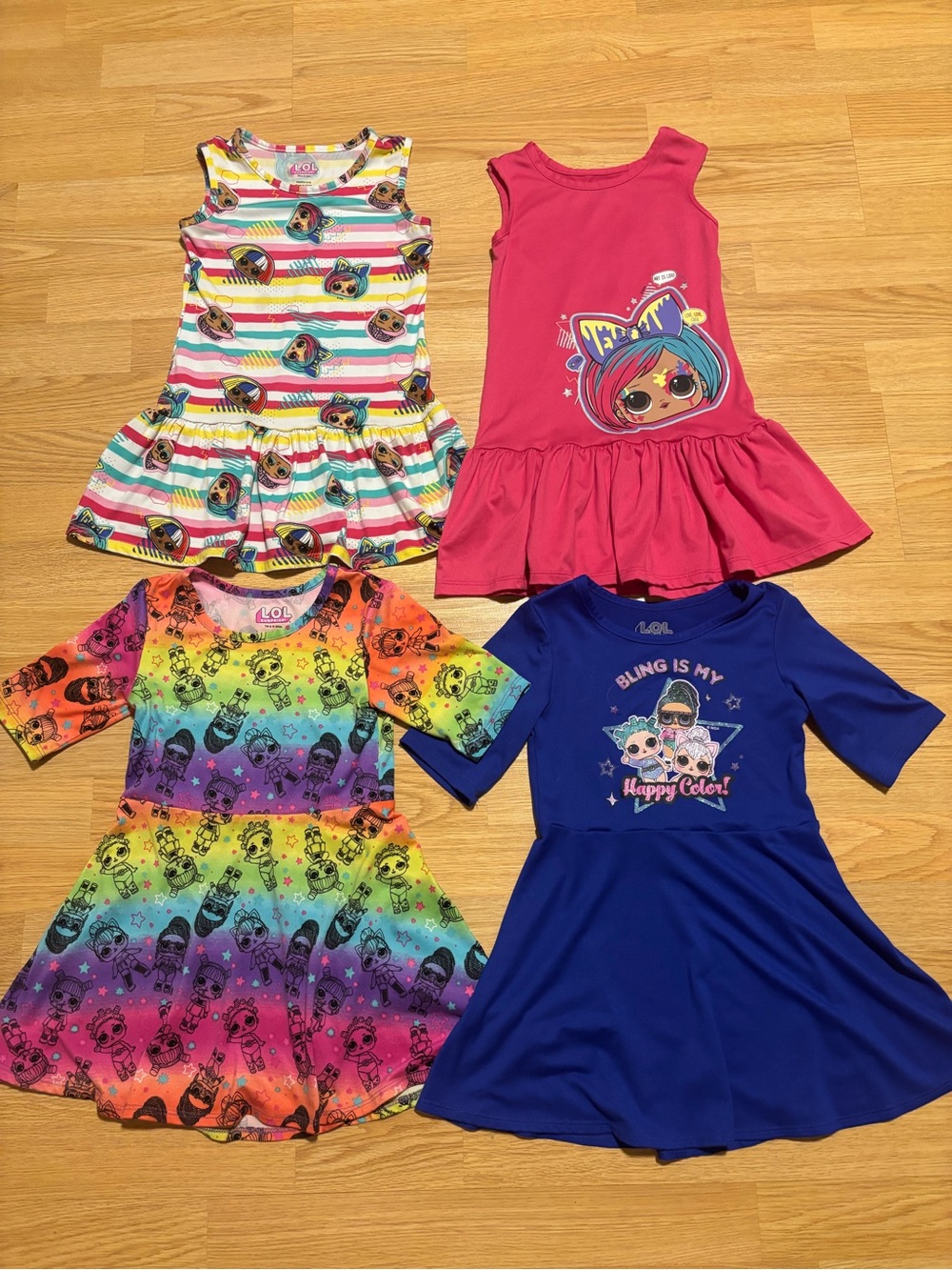 Lot “LOL Surprise” dresses size 4/5